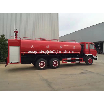 Dongfeng 6x4 diesel water tank fire truck